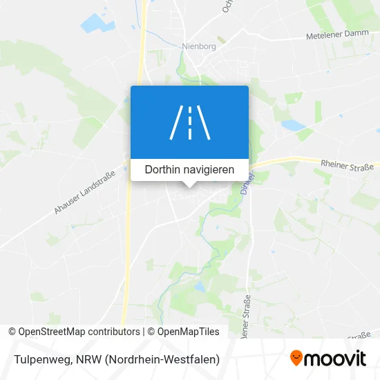 Tulpenweg Karte