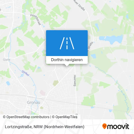 Lortzingstraße Karte