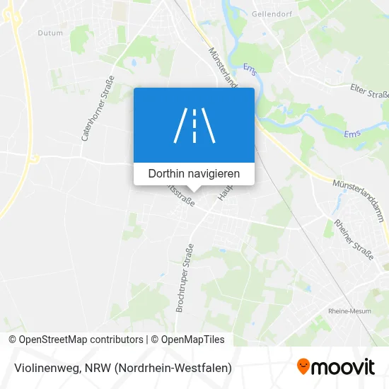 Violinenweg Karte