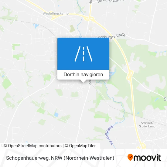 Schopenhauerweg Karte