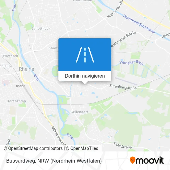 Bussardweg Karte