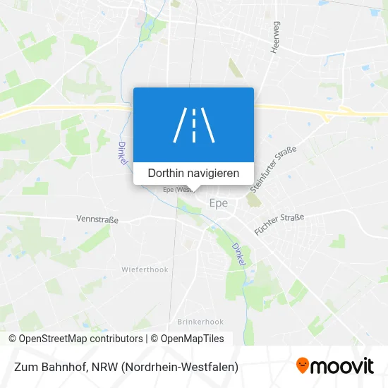 Zum Bahnhof Karte