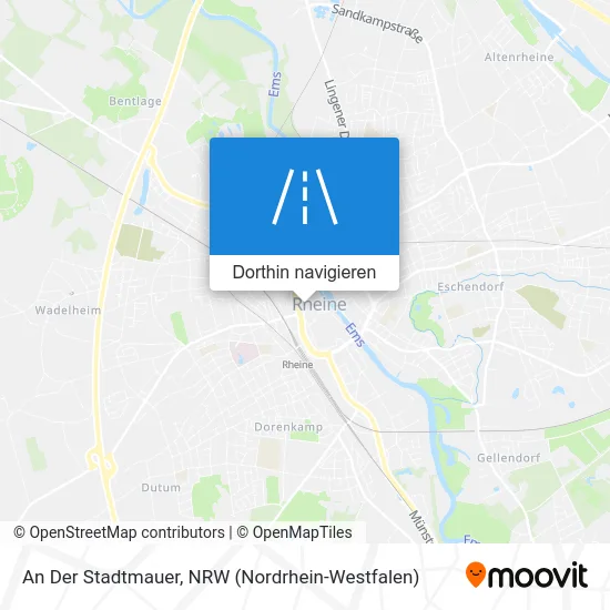 An Der Stadtmauer Karte