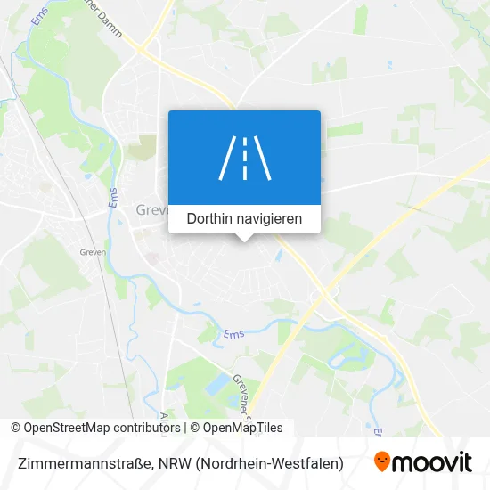 Zimmermannstraße Karte