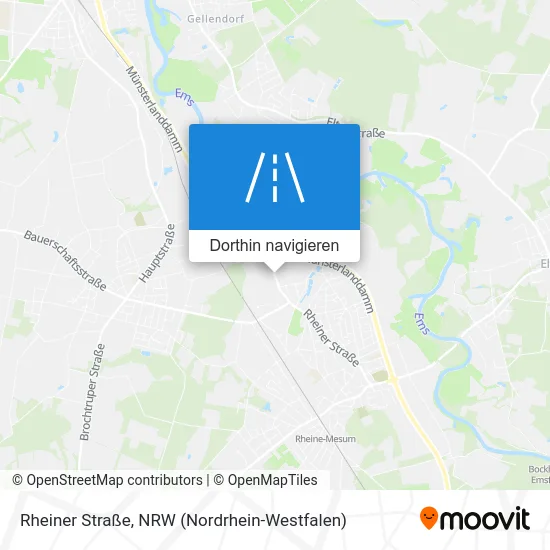 Rheiner Straße Karte