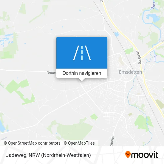 Jadeweg Karte