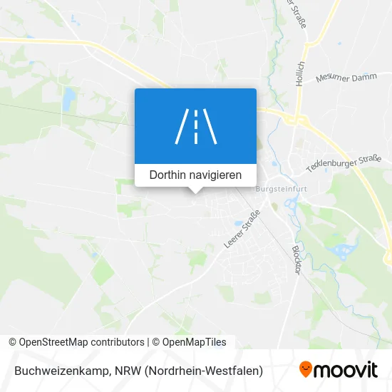 Buchweizenkamp Karte