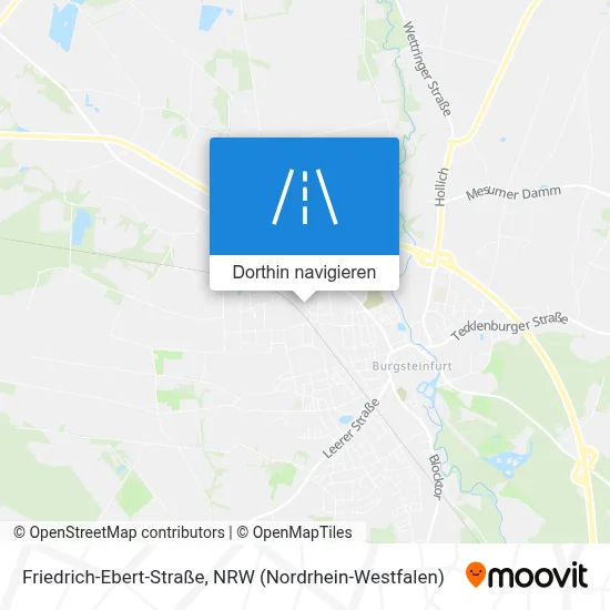Friedrich-Ebert-Straße Karte