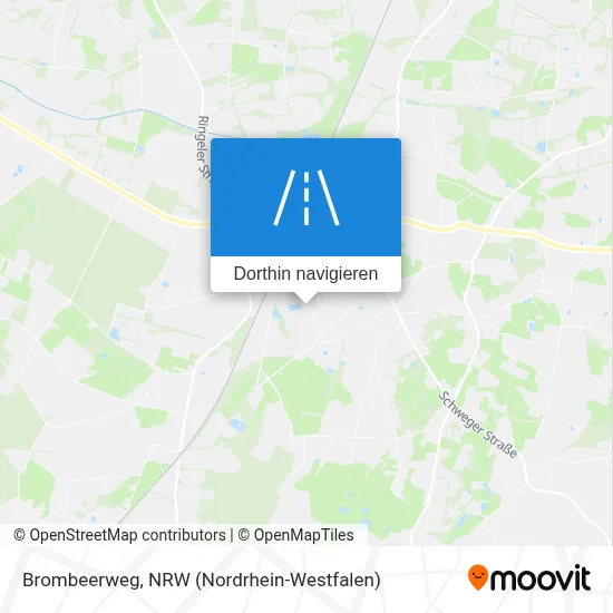 Brombeerweg Karte