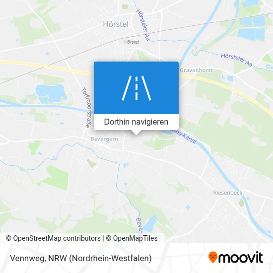 Vennweg Karte