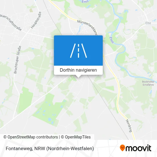 Fontaneweg Karte