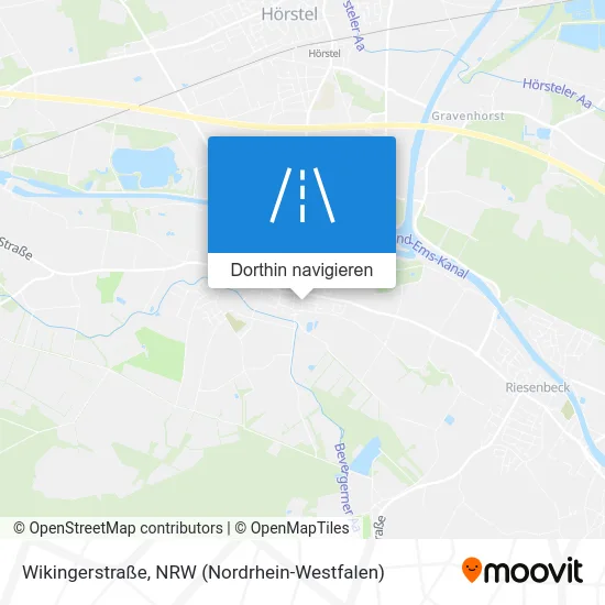 Wikingerstraße Karte
