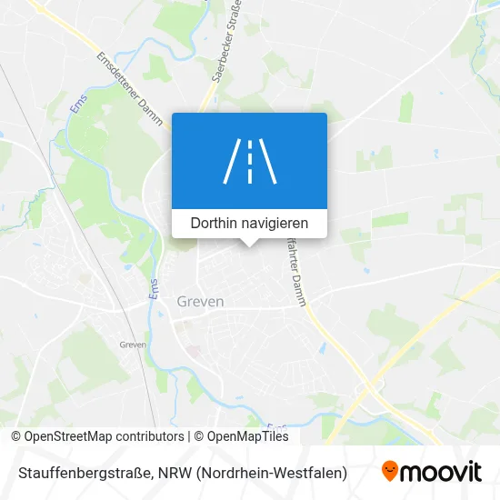 Stauffenbergstraße Karte