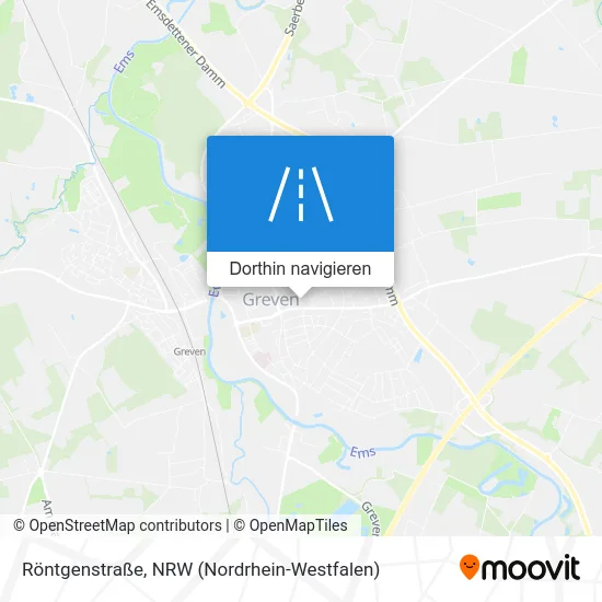 Röntgenstraße Karte