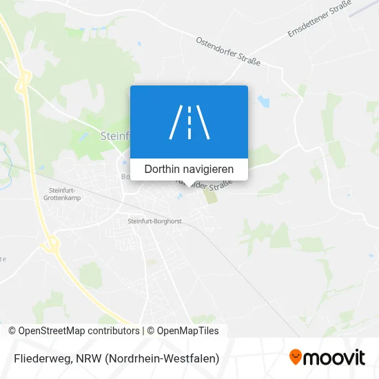Fliederweg Karte