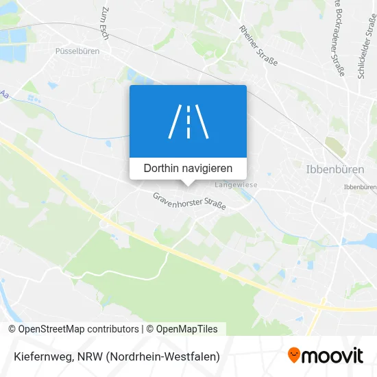 Kiefernweg Karte