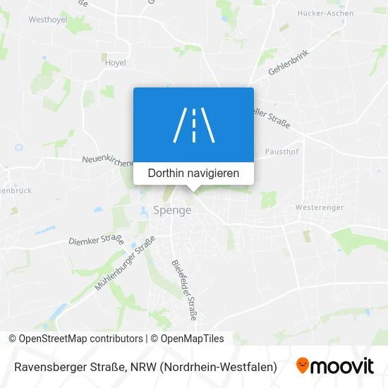 Ravensberger Straße Karte