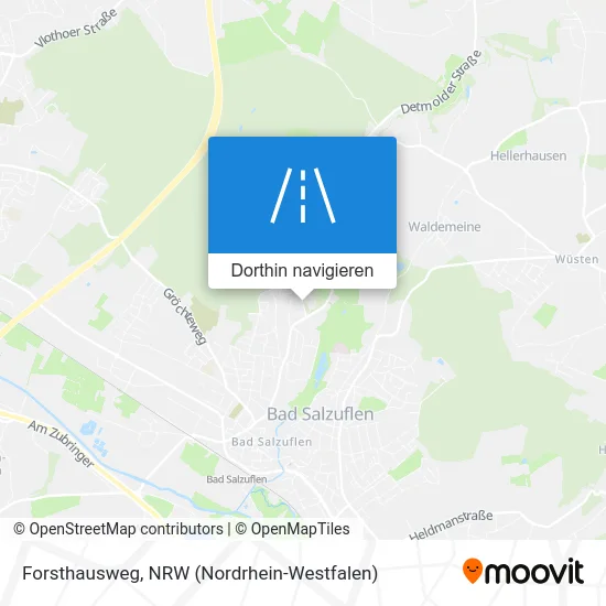 Forsthausweg Karte
