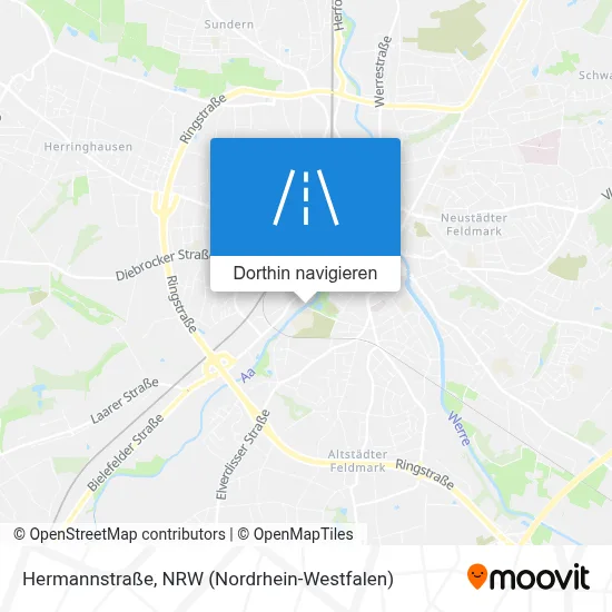 Hermannstraße Karte