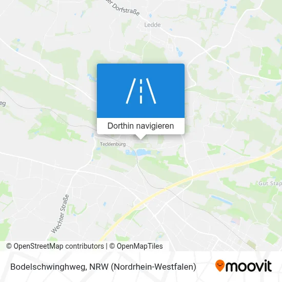 Bodelschwinghweg Karte