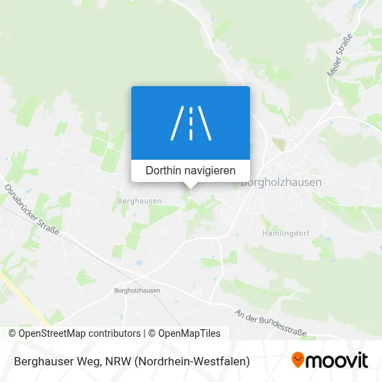 Berghauser Weg Karte