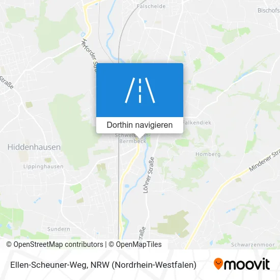 Ellen-Scheuner-Weg Karte