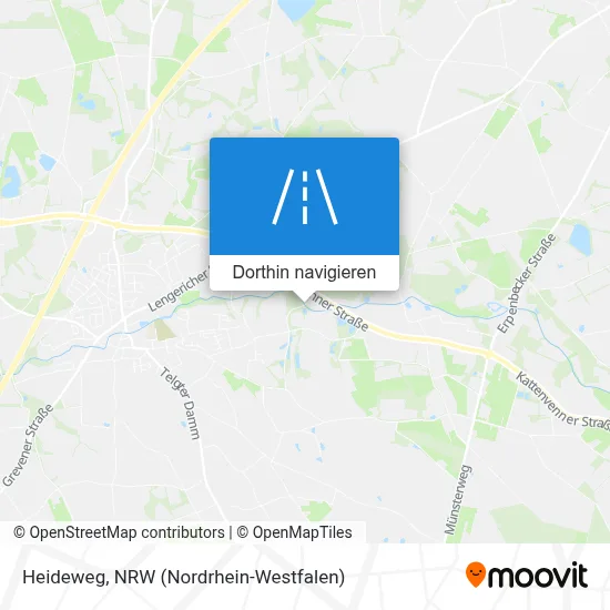 Heideweg Karte