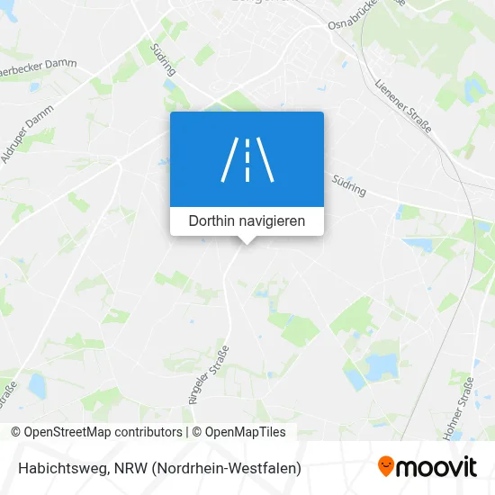 Habichtsweg Karte