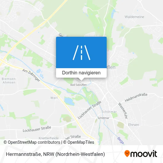 Hermannstraße Karte