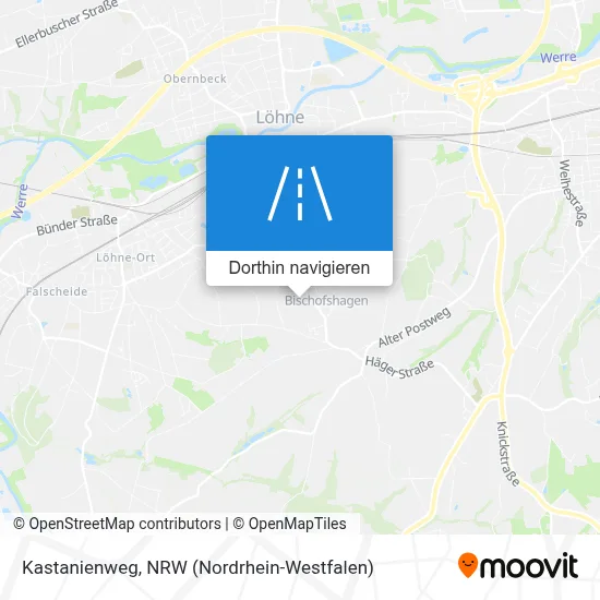 Kastanienweg Karte
