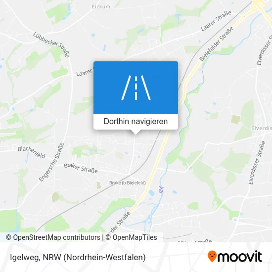 Igelweg Karte