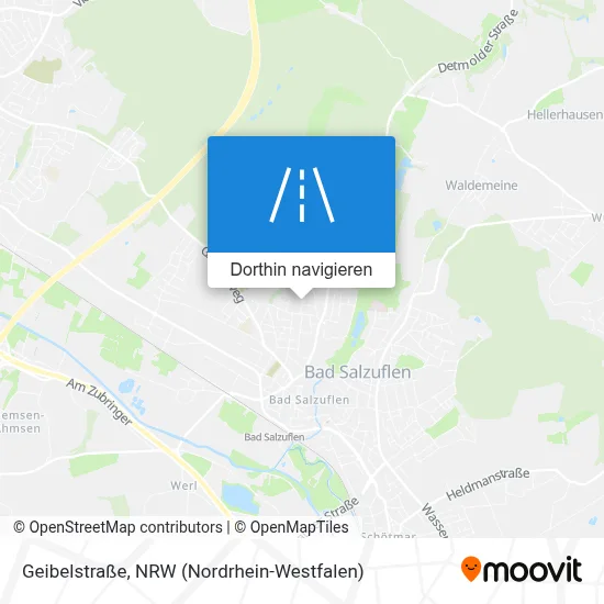 Geibelstraße Karte