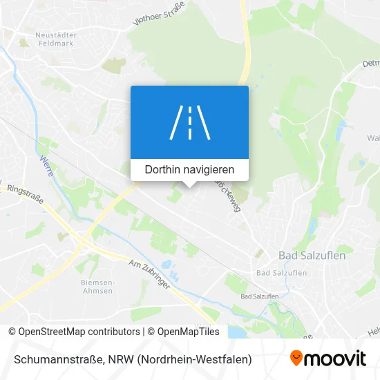 Schumannstraße Karte