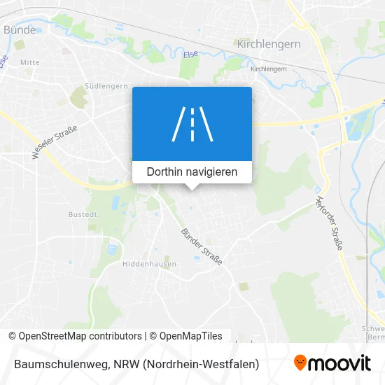 Baumschulenweg Karte