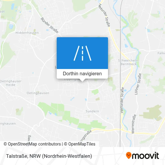 Talstraße Karte