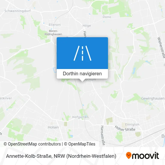 Annette-Kolb-Straße Karte