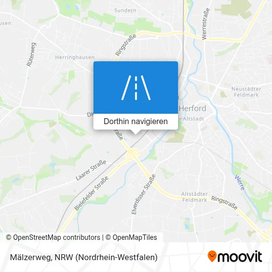 Mälzerweg Karte