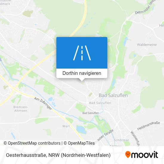 Oesterhausstraße Karte