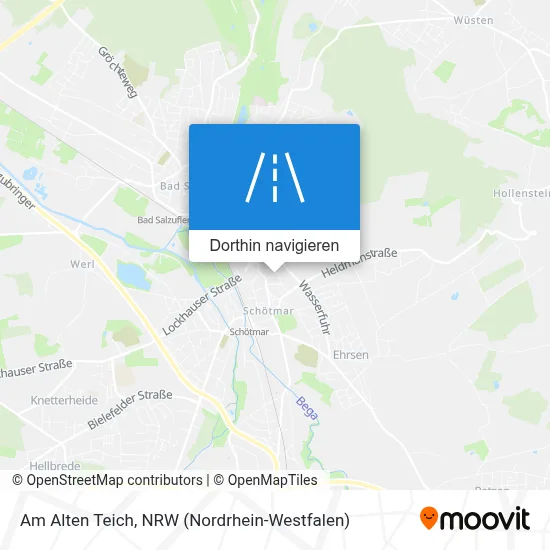 Am Alten Teich Karte