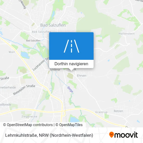 Lehmkuhlstraße Karte