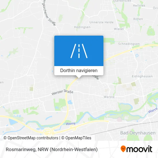 Rosmarinweg Karte