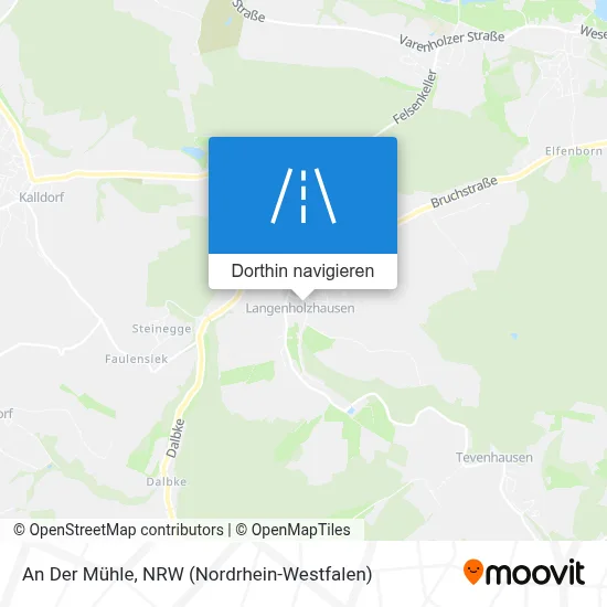 An Der Mühle Karte