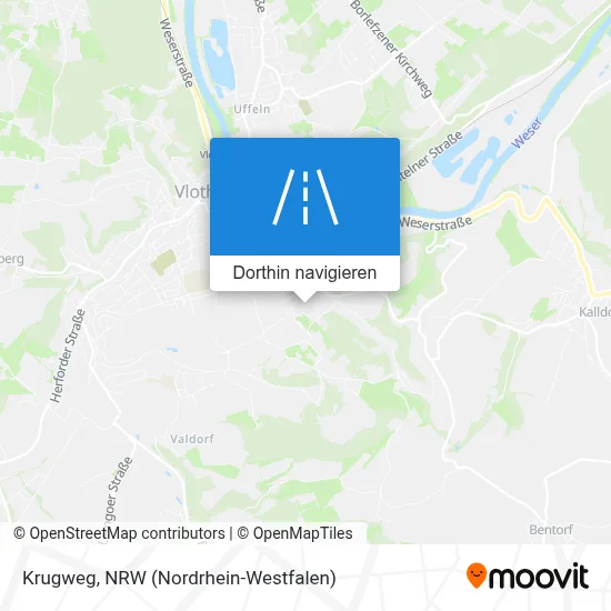 Krugweg Karte