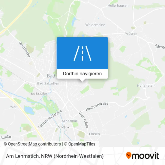 Am Lehmstich Karte