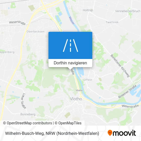 Wilhelm-Busch-Weg Karte