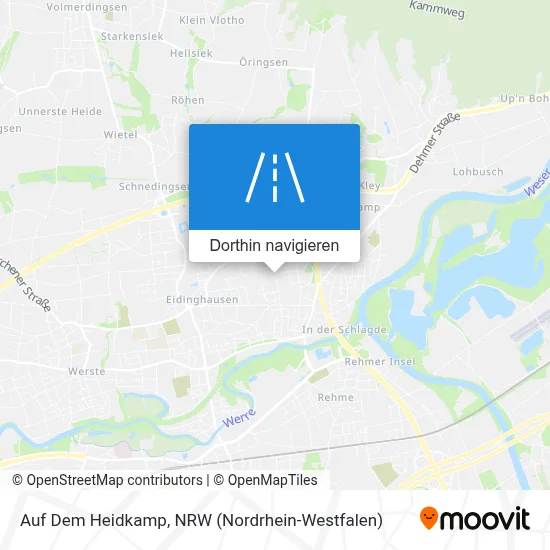 Auf Dem Heidkamp Karte