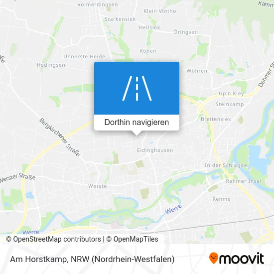 Am Horstkamp Karte