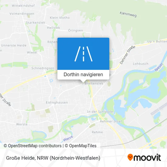 Große Heide Karte