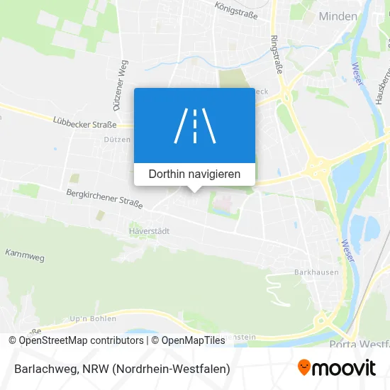 Barlachweg Karte