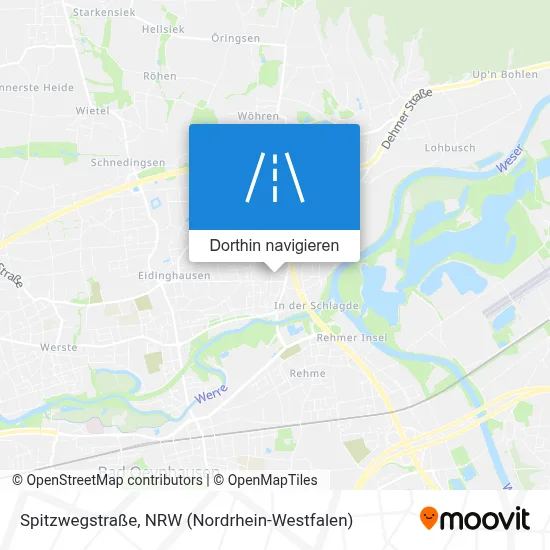 Spitzwegstraße Karte